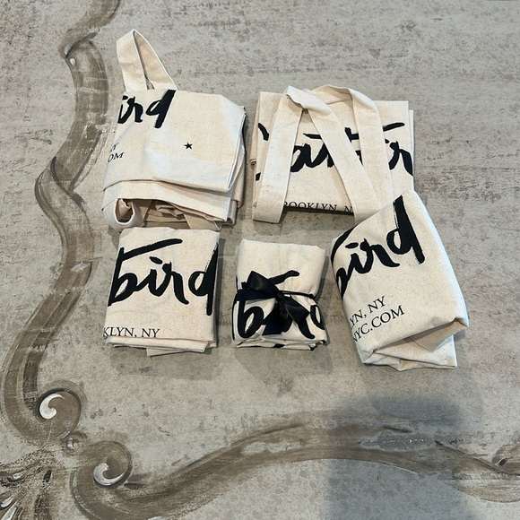 Catbird Canvas Tote - Picture 1 of 11
